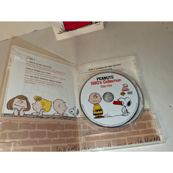 Peanuts 1960s Collection DVD, 2009 2-Disc Set Like New Charlie Brown TV Specials - Picture 3 of 11